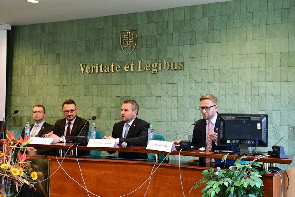 Prednáška premiéra SR, Petra Pellegriniho, 8.4.2019
